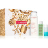 Clarins Cleansing CL Cleansing Velvet Cleansing Milk jemné čistiace mlieko 200 ml + CL Cleansing Instant Eye Make-Up Remover odličovač vodeodolného make-upu pre citlivé oči 30 ml + CL Cleansing Purify