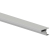 Emuca Úchytkový profil pod horné dvierka GOLA TOP / Hliník 16 mm 2,35 m