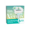 Německé Gillette Venus Comfortglide Sensitive 6ks náhradní břity