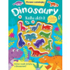 Dinosaury kniha aktivít Plstené samolepky