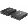 XtendLan CAT6 HDMI extender, vysílač+přijímač, 40m 4k/2k/1080p po jednom CAT6 kabelu, POC, přenos IR EHDMI11EIR4K-TR40