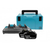 MAKITA 198077-8 sada 2xBL1860B + DC18RD + systainer