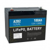 Akumulátor Avacom A2D2 baterie LiFePO4 12,8V 100Ah M8 (NewCell cells) (LFA2-12V100C10-M8B4) čierny