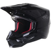 ALPINESTARS prilba S-M5 SCOUT, 2023, čierna/strieborná lesklá matná, veľ. XL