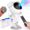 Projektor Hádzanie hviezd oblohy Mini LED Astronaut Nočná lampa pre deti