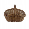 Nákupný košík prútený hnedý