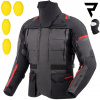 Rebelhorn Cubby V Black/Anthracite/Red Textilná bunda