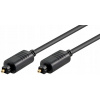 Optický kábel Toslink T-T 5.0 mm Goobay 5 m