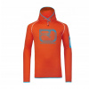 Ortovox merino fleece oranžová mikina (Ortovox fleece kapucňa mikina r.xxl Trekking Mountains)