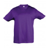 SOĽS Regent Kids Detské tričko s krátkym rukávom SL11970 Dark purple 12A