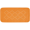 Spirella protiskluzová podložka do vany ALASKA, oranžová, PVC, 71 x 36 cm (10.13377)
