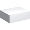 Geberit Xeno 2 - Bočná skrinka 580x200 mm so zásuvkou, lesklá biela 500.507.01.1