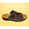 GEZER Pánske šľapky GEZER-comfort- black Veľkosť: 45