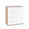 Halmar Komoda LIMA KM-2 biela/dub sonoma