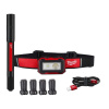 Čelové a ručné svietidlo s integrovaným USB nabíjaním MILWAUKEE IR HL450PL250 4933492104