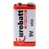 Alkalická batéria Eurobatt 9V (6F22) 1 ks