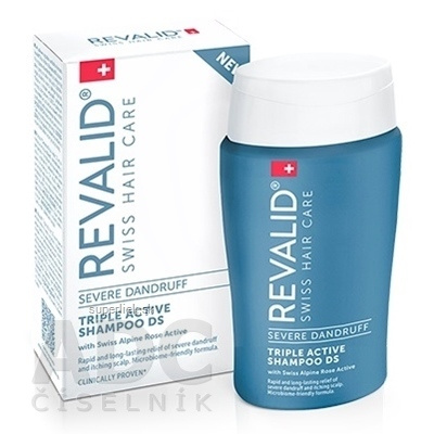REVALID TRIPLE ACTIVE SHAMPOO DS šampón proti lupinám 1x150 ml, 7649992533924