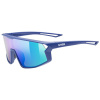 Okuliare UVEX Skyryse junior, blue matt/mir green