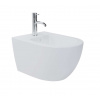 kielle Oudee Závesný bidet, s prepadom, s otvorom na batériu, biela 30302000