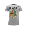 Harry Potter Hogwarts - Rokfort tričko šedé pánske