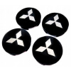 Dekielek MITSUBISHI ZNACZKI ALUFELG 59/55 59 mm MITSUBISHI ZNACZKI 59/55