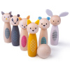 Bigjigs Toys Kolky lesné zvieratká Bigjigs Toys Kolky lesné zvieratká