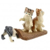 Teddies Kočka domácí 3 ks zooted 7 cm