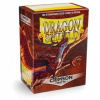 Obaly na karty Dragon Shield Crimson Matte 100 ks