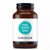VIRIDIAN NUTRITION Viridian Folic acid DHA 90 kapsúl (kyselina listová s DHA)