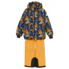 Detský overal Color Kids Ski Set AOP Orange Pop 98
