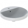 Geberit VariForm - Umývadlo zápustné, priemer 48 cm, s prepadom, biela 500.704.01.2