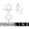 Predradný odpor elektromotora ventilátoru MAHLE CFR 8 000P
