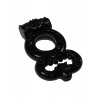 Krúžky Cockring Treadle čierne
