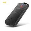 AXAGON EEM2-GAM, USB-C 10Gbps - NVMe & SATA SSD GAME M.2 box, bez skrutiek Axagon