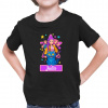 Rumi, Mira i Zoey - detské tričko s potlačou pre fanúšikov huntrix kpop demon hunters - personalizovaný produkt - Tričkový | 7 | 8 | Čierna