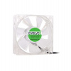 EVOLVEO ventilátor 140mm, LED zelený (FAN 14 GREEN)