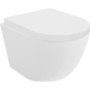 Mexen Lena WC misa Rimless s pomaly padajúcim sedátkom tvrdá, duroplast, biela - 30220200