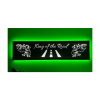 LED tabuľa King of the Road nad posteľ s podsvietením kabíny TIR LKW