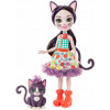 Mattel Enchantimals GJX40 Piesta Mačka a lezec