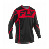 Dres LITE, FLY RACING - USA 2025 (černá/červená) XL