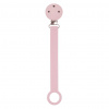 NATTOU Klip na cumlík silikón pink 875523
