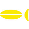CAMP Ares Stickers neon yellow