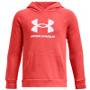 Mikina s kapucňou Under Armour UA Rival Fleece BL Hoodie 1379791-690 Veľkosť YSM
