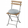 Záhradná stolička - Ikea Tarno Garden kapitola Skladovanie + vankúš (Ikea Tarno Garden kapitola Skladovanie + vankúš)