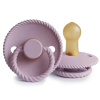 OKRÚHLY CUMLÍK FRIGG ROPE SOFT LILAC, 0-6M, KAUČUK