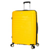 Veľký cestovný kufor na kolieskachpolypropylén 100l Madisson 33703 žltá