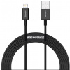 Baseus CALYS-C01 Superior Fast Charging Datový Kabel USB to Lightning 2.4A 2m Black