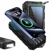 POWERBANK 30000 mAh 4xUSB USB-C PD Lightning DISPLEJ BATERKA čierna
