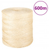 zahrada-XL Lano 100 % sisal 2 mm 600 m 155001