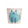 3 SPROUTS Kôš na hračky 3 Sprouts Cat Blue